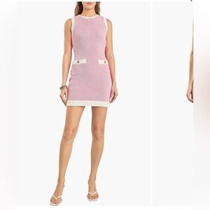 NWT Endless Rose Pink and White Dress